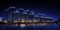 保利大江郡夜景效果图