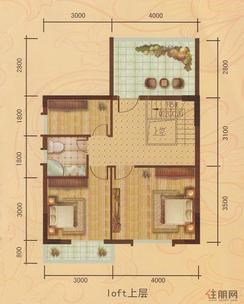 【A5loft上层】3室2厅2卫1厨3阳台