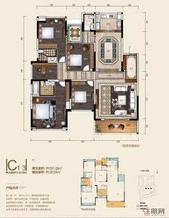 【C1-3户型】5室2厅3卫1厨3阳台
