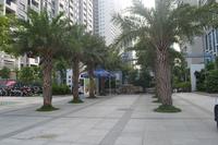 蓝海银湾小区门口实景图2013.8.23