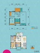 88㎡户型（天伦趣乐家）