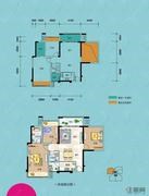 85㎡户型（自由畅享家）