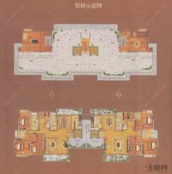 【龙湖御景C#楼中楼】4室2厅3卫1厨2阳台