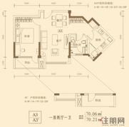 A3/A3'户型