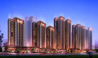 联发尚筑沿街夜景
