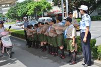 7.21保利童子军之我是小交警活动