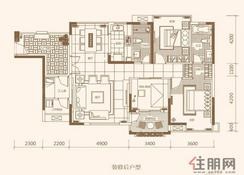 【别墅式D户型】4室2厅2卫1厨
