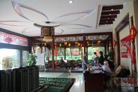 售楼部内景一角