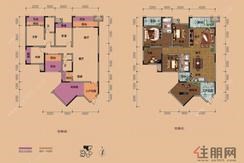 【1#/7#A户型】5室2厅2卫1厨4阳台