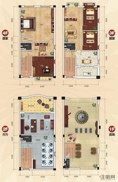 【B区4#、10#、11#楼财富增值型】4室3厅2卫1厨2阳台