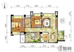 【5#6#楼-B1户型】2室2厅1卫