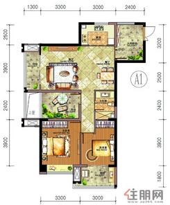 【7#楼-A1户型】2室2厅1卫