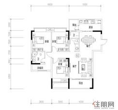 【K1户型】3室2厅2卫1厨2阳台