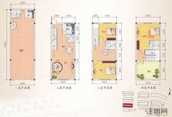 【3#商住楼】3室2厅4卫2厨1阳台