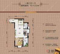 海湾茗园户型图