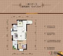 海湾茗园户型图