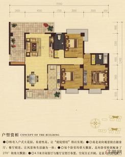 【C-2户型】3室2厅2卫1厨2阳台