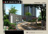 景观效果图——回车场