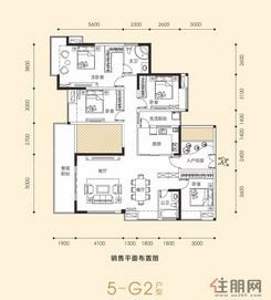 【2013-5号楼-G2户型】4室2厅2卫1厨2阳台