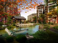 彰泰春天效果图 园林