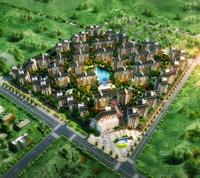 彰泰春天效果图 鸟瞰