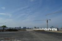 联发乾景东西两地块中间的道路