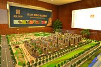 联发乾景沙盘效果图