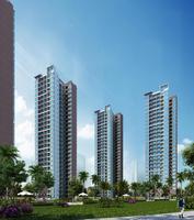 盛禾佳园庭院人视图