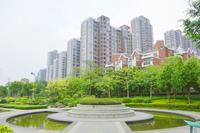融晟公园大地实景图