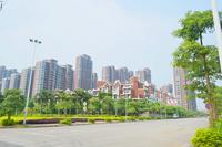 融晟公园大地实景图