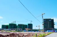 江悦蓝湾在建施工实景(7.12)