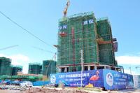 江悦蓝湾在建施工实景(7.12)