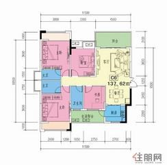 【C6】4室2厅3卫1厨2阳台
