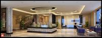巨星售楼部-大堂效果图