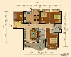 【银城绿洲新户型5】3室2厅2卫