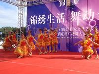 精彩的广场舞表演