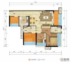 【B户型】4室2厅2卫1厨2阳台