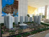 德利海北海沙盘实景图