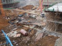 项目1月工地实景图