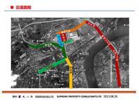 香兰花园项目交通方位图