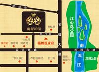 御景花园区位图 