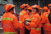 4.25华润在行动关爱环卫工人活动