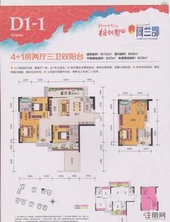 【D1-1  187#03A】2厅3卫1厨2阳台