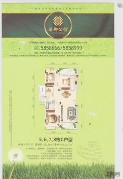 【5、6、7、8#C】4室2厅2卫1厨2阳台