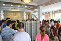 6.14广利都市绿洲首日认筹火爆现场