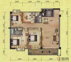【一单元01房户型】4室2厅2卫1厨1阳台