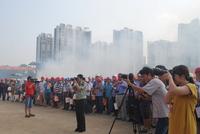 6.16华润凯旋门消防安全活动