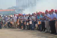 6.16华润凯旋门消防安全活动