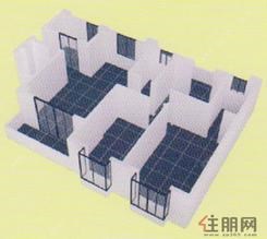 【C户型】3室2厅1厨