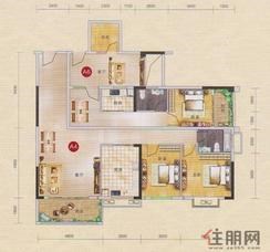 【A4\A6户型】2室1厅1卫1厨1阳台